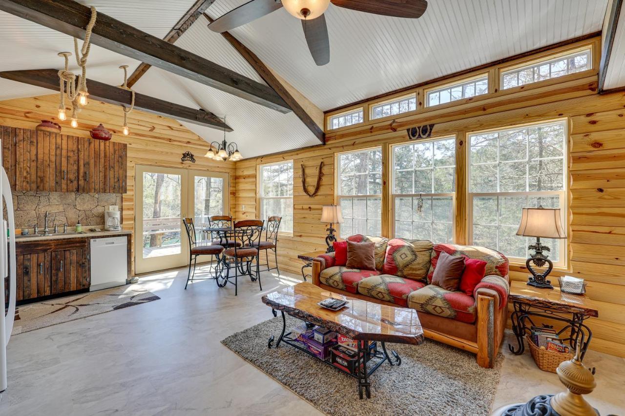 Cliffside Eureka Springs Cabin With Beaver Lake View Экстерьер фото