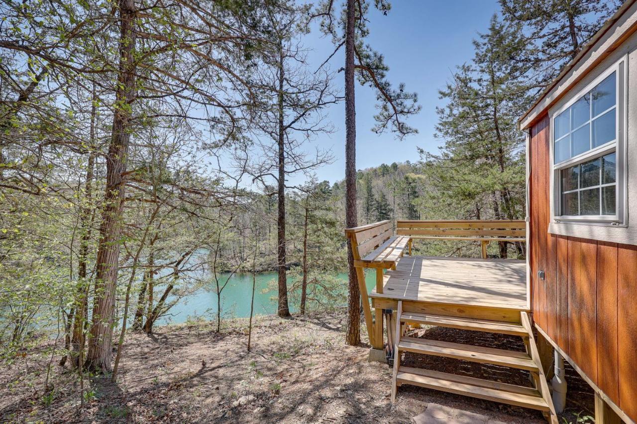 Cliffside Eureka Springs Cabin With Beaver Lake View Экстерьер фото